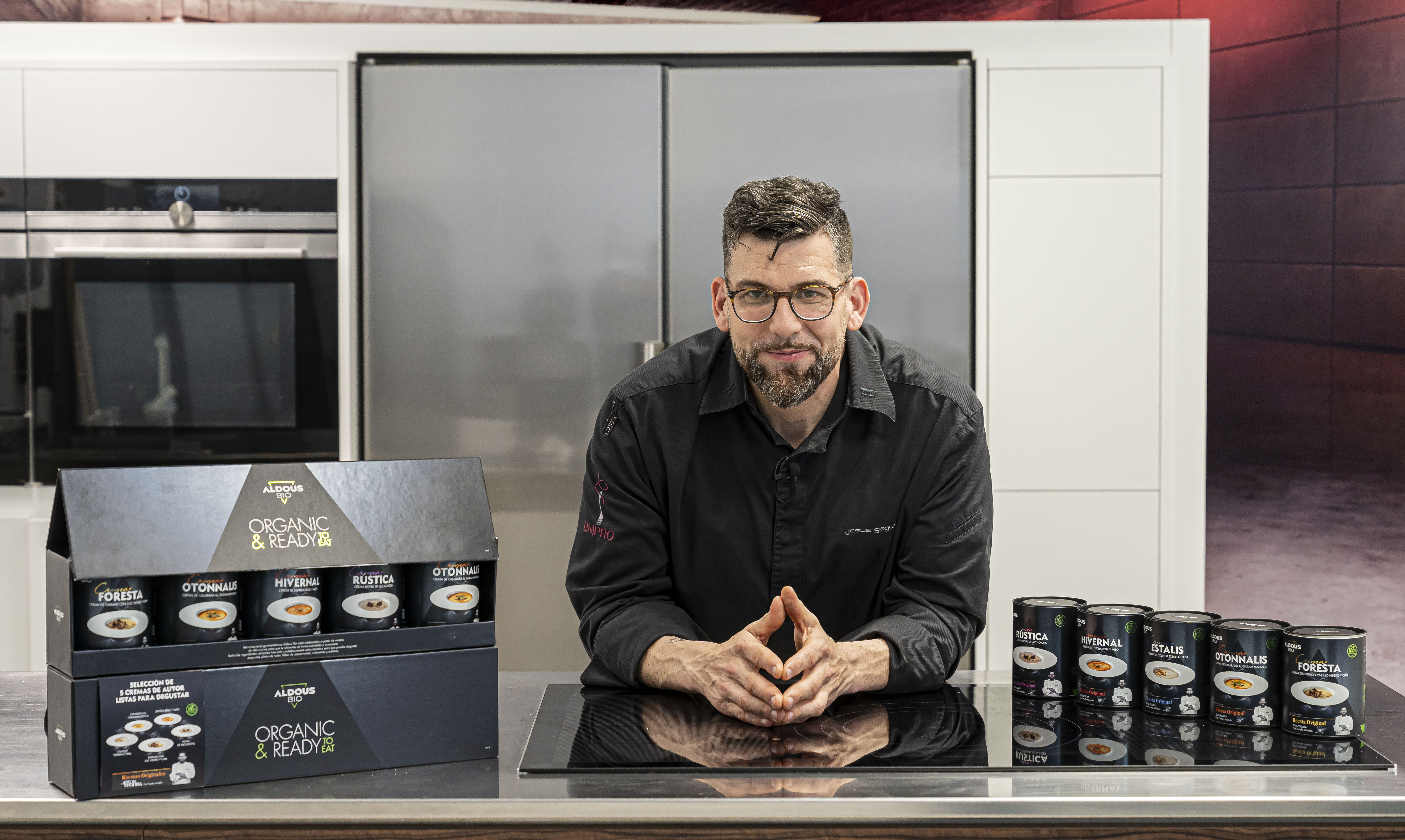 CAAE certifica las cremas ecológicas de Aldous Bio creadas por un chef  Estrella Michelin